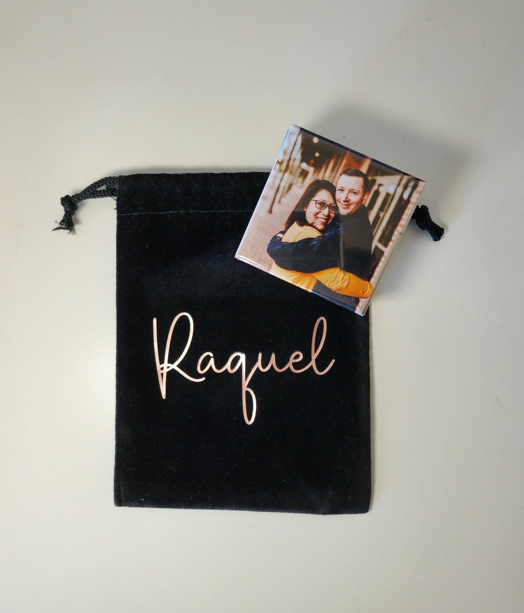 Personalized Gift-Custom Photo Magnets 2x2"| Gift for Family, Couples, Friends| Holiday Gift| Photo Gifts| Save the Date| Custom Magnet