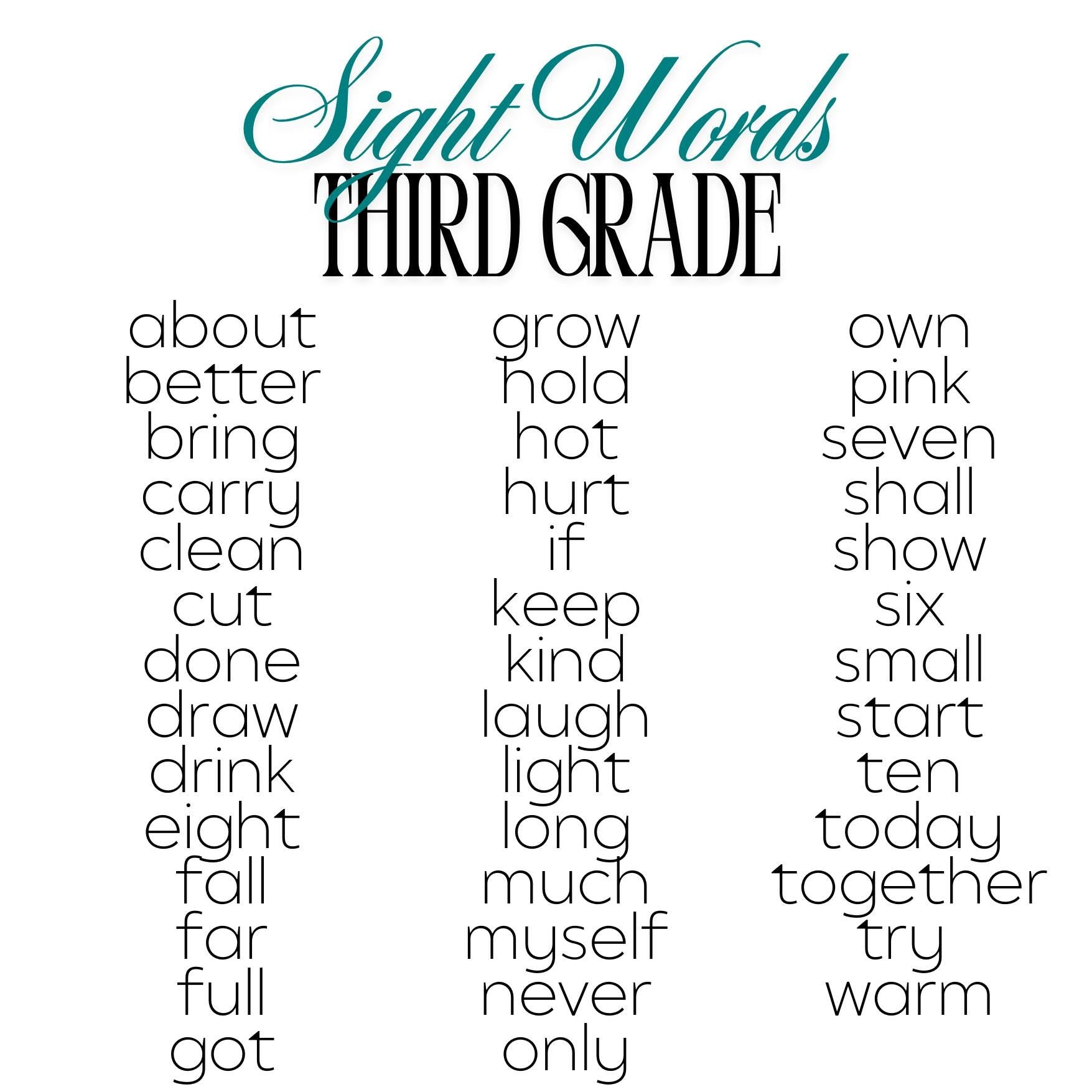 Sight Word Tiles|Kindergarten-3rd Grade Sight Words|Laser Engraved|Sight Words High|Frequency Word|Custom Curriculum Available|Learn to Read