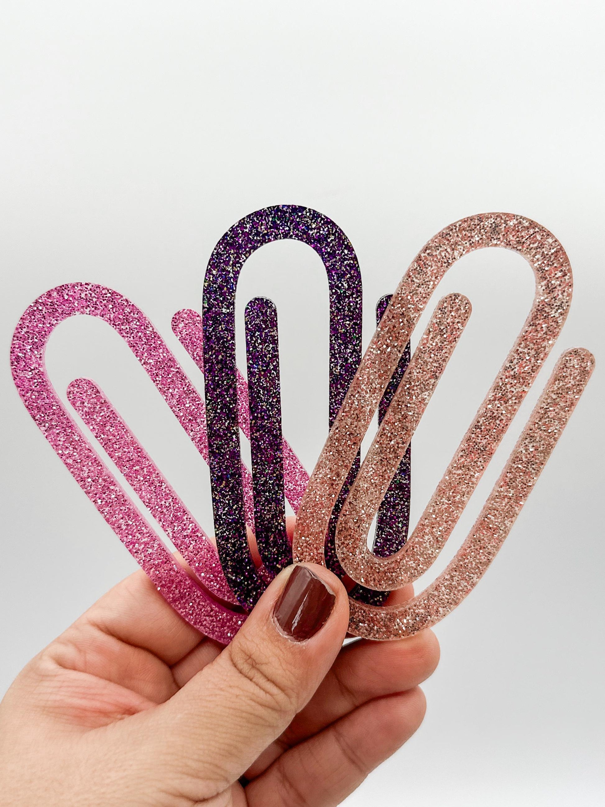 Jumbo Paperclip Bookmark|Teacher or Book Lover Gift| Pressed Flower Bookmark| Unique Gift for Readers, Book Lovers & Teachers