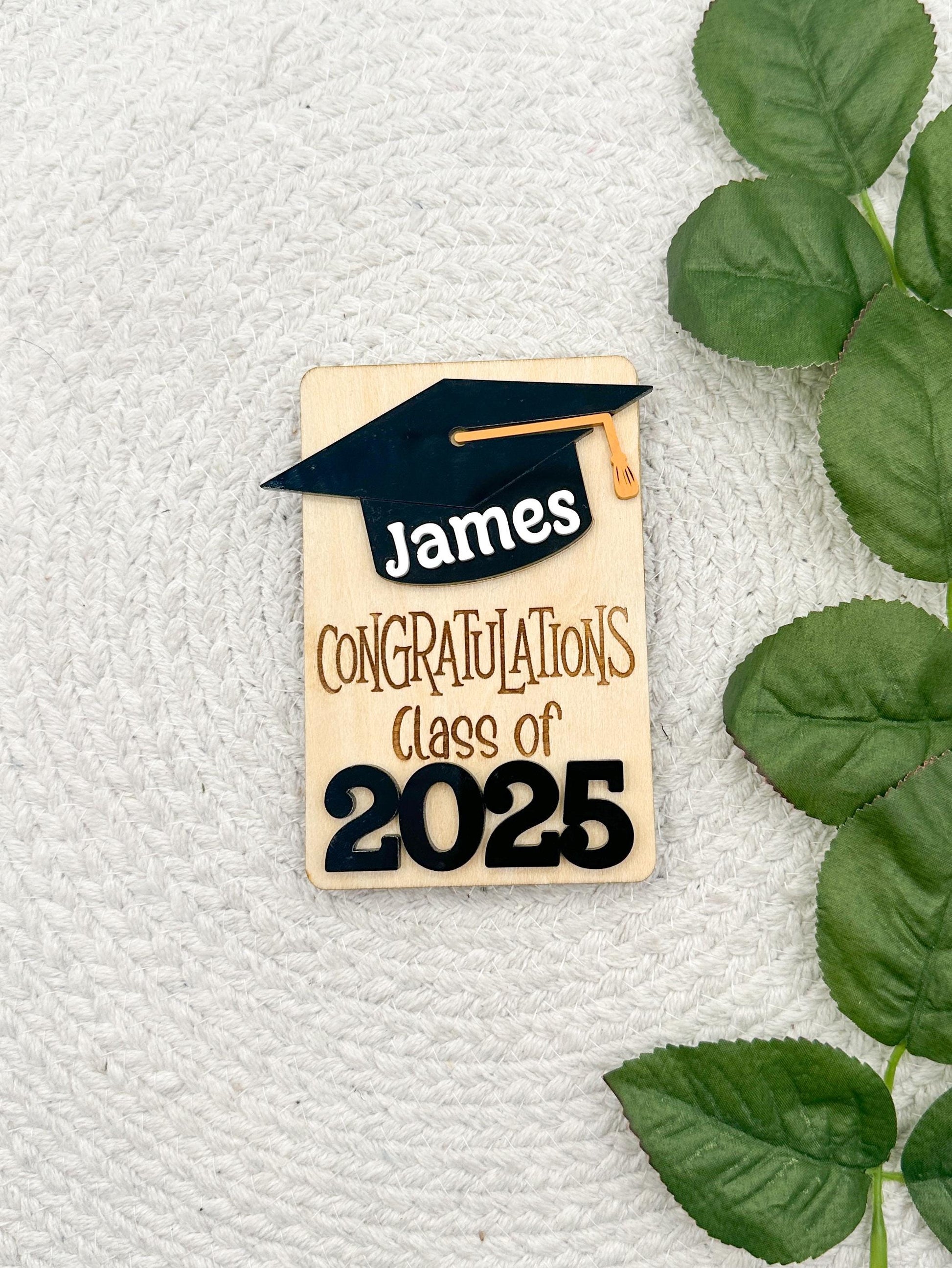 Graduation Money Holder| Class of 2025 Gift| Grad Gift| Custom Money Holder| College Grad Gift| Graduation Money| Graduation Keepsake