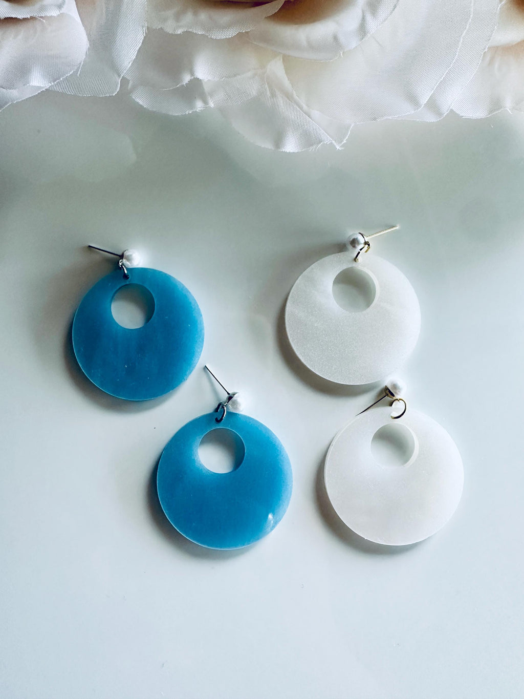 Ocean Beach Acrylic Earrings|Nautical Earrings Coastal|Dangle Earrings|Wedding Earrings|Laser Cut Earrings|Summer Earrings|Vacation Earrings