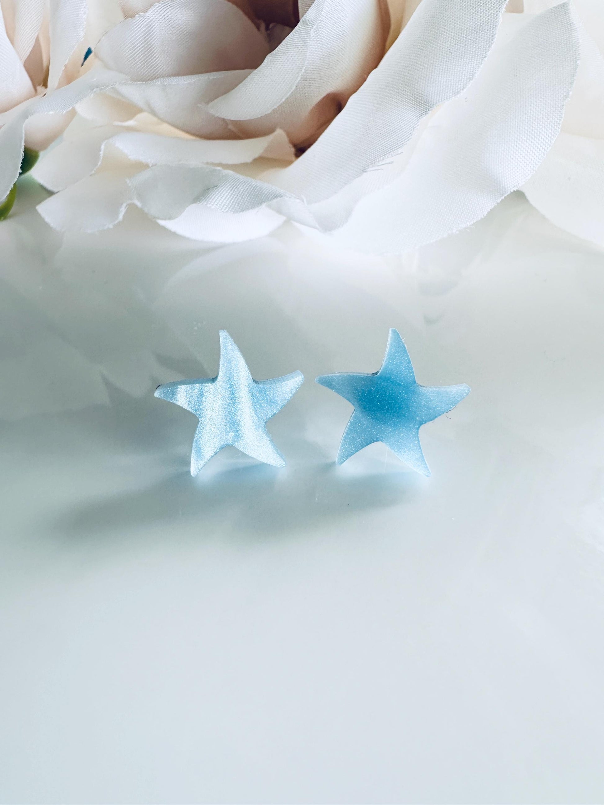 Summer Beach Stud Acrylic Earrings| Beach Earrings| Stud Earrings| Wedding Earrings| Ocean Beach Summer Earrings|Vacation Earrings