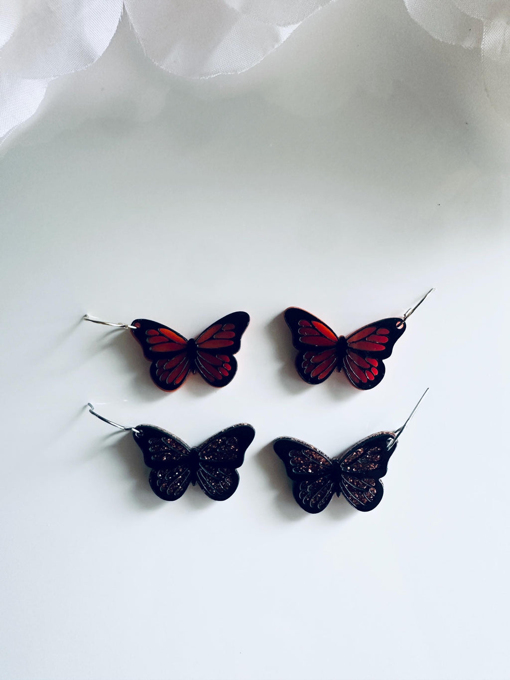 Monarch Butterfly Earrings| Mexican Earrings| Colorful Mexican Culture| Floral Fiesta Earrings| Aretes Mexican Artesanales|Halloween