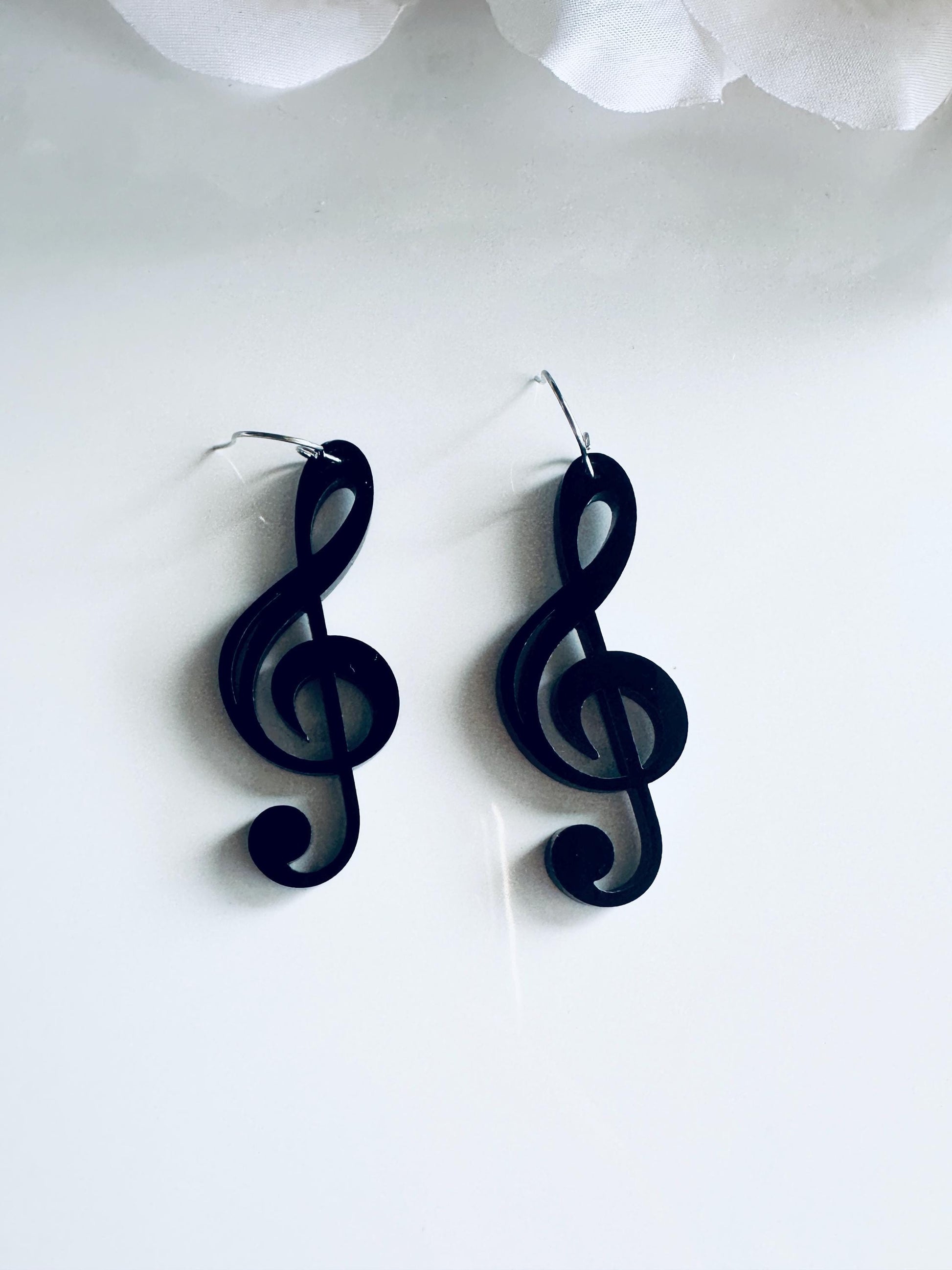 Musical Notes Earrings| Music Notes Earrings| Treble Clef Earrings| Gift for Music Teacher| Music Gifts| Music Lover Earrings| Acrylics
