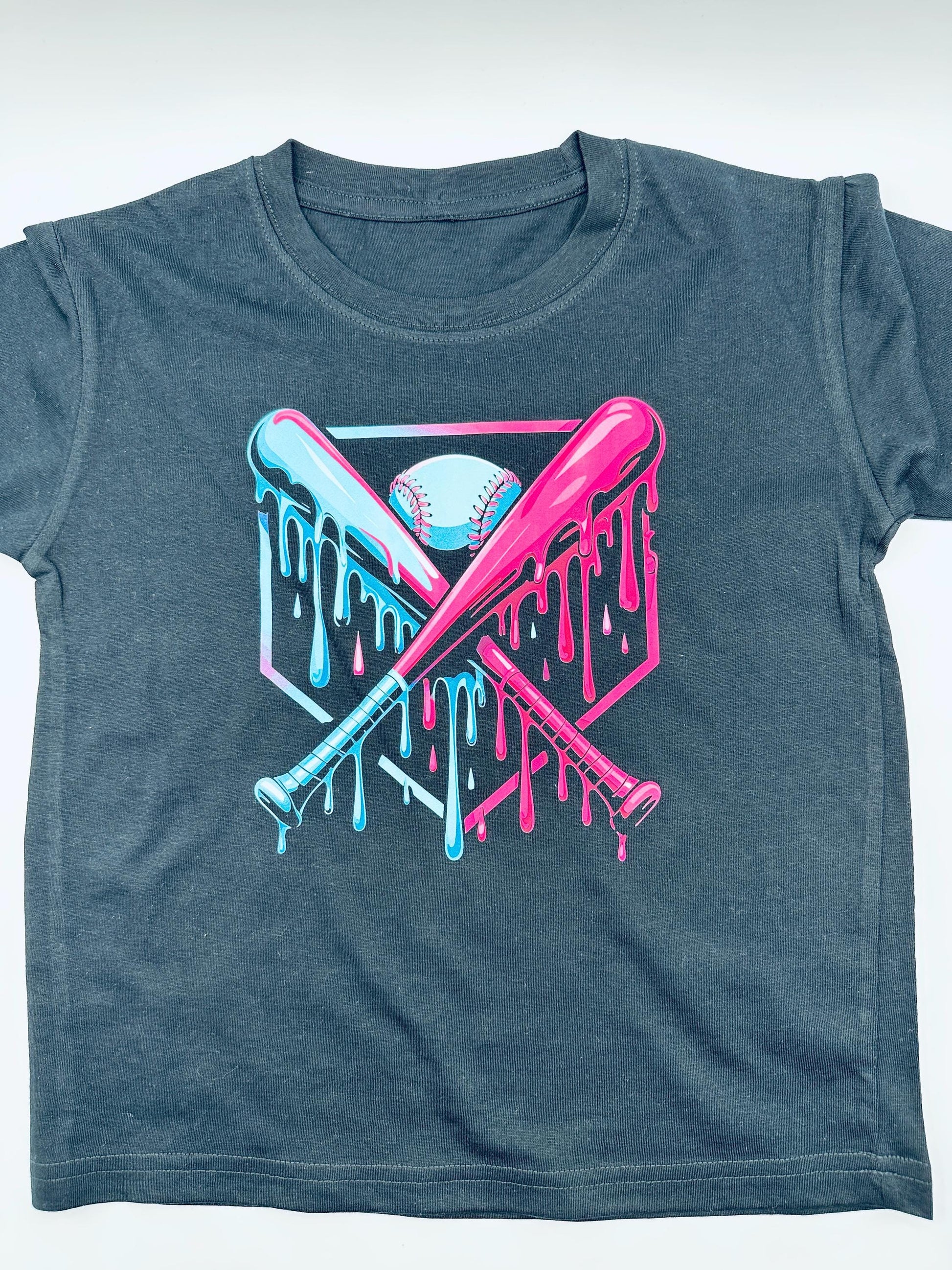 Youth Baseball Shirt | Bella Canvas Tee | Sports Graphic Tee for Kids | Softball Shirt | Boys Girls Game Day Shirt | Handmade DTF Print
