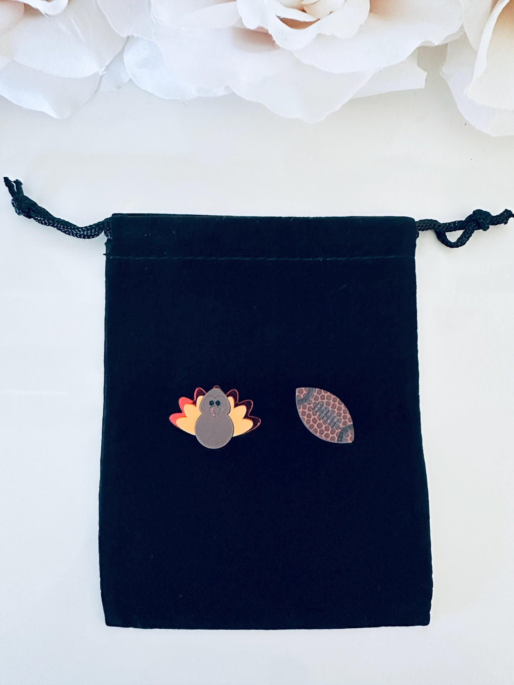 Thanksgiving Tic Tac Toe Game | Turkey & Football Board | Family Game Night| Kids Gift| Stocking Stuffer Gift| Travel Game| Stocking Stuffer