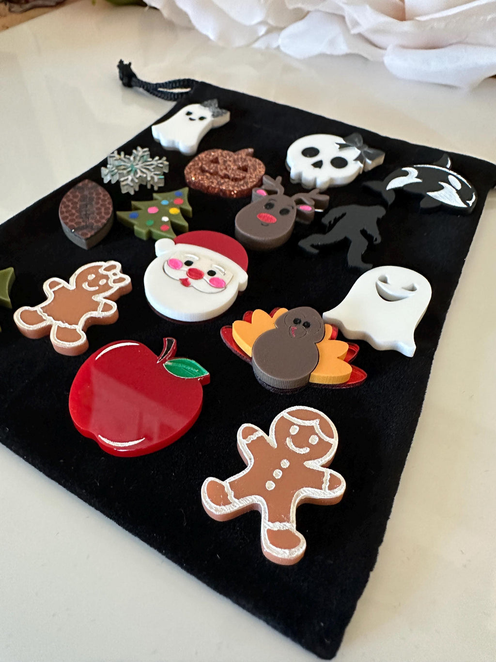 Halloween Tic Tac Toe Board Game|Boo Basket|Halloween Game| Stocking Stuffer Gift|Travel Game|Handmade Gift for Kids & Families|Spooky Decor