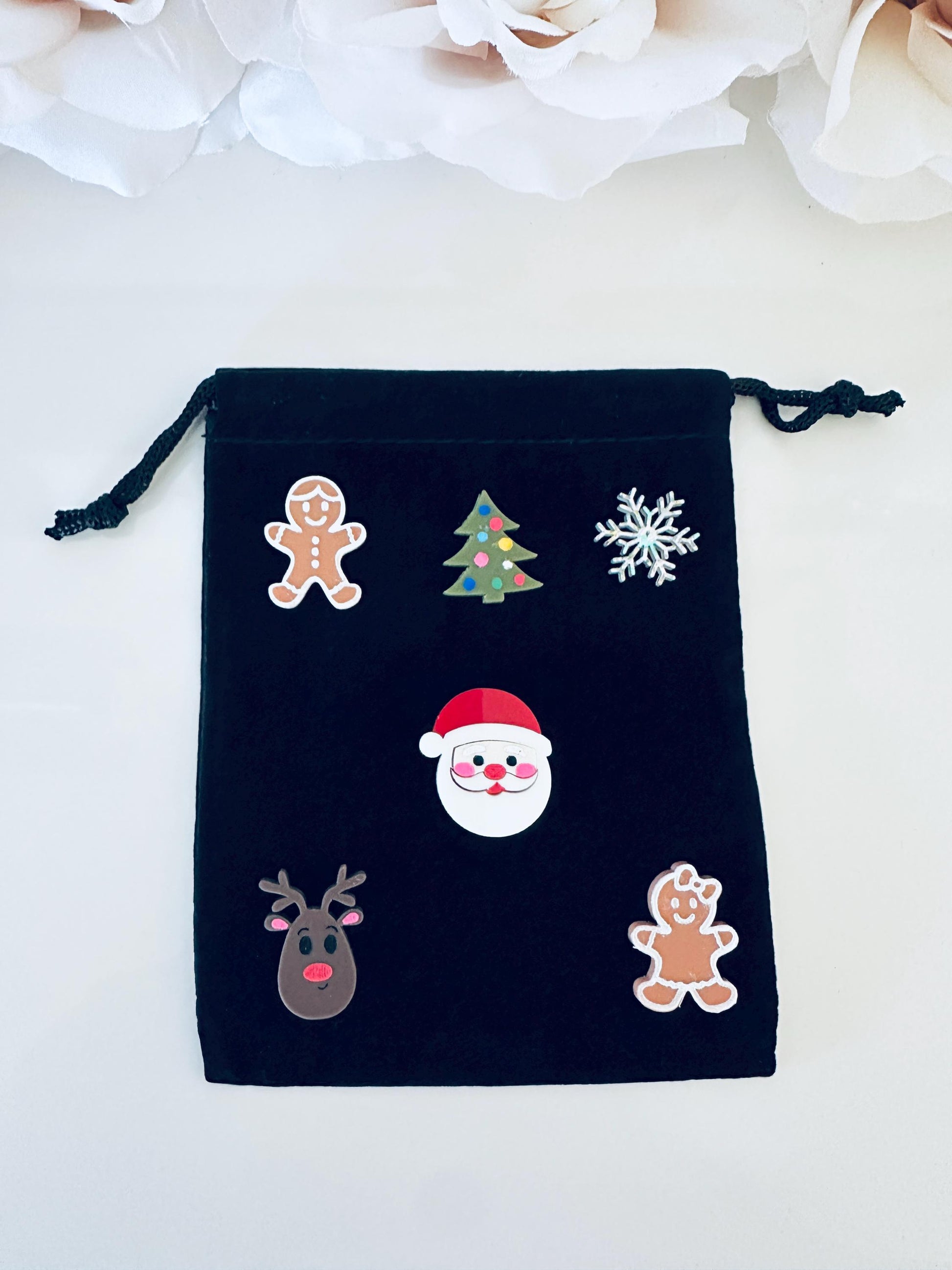 Christmas Tic Tac Toe Game | Holiday Game Board | Family Game Night| Kids Gift| Stocking Stuffer Gift| Travel Game| Christmas Gift