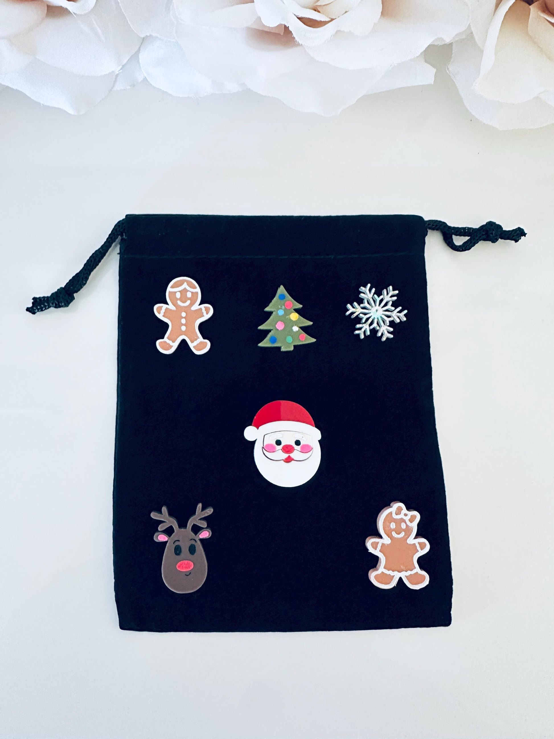 Christmas Tic Tac Toe Game | Holiday Game Board | Family Game Night| Kids Gift| Stocking Stuffer Gift| Travel Game| Christmas Gift