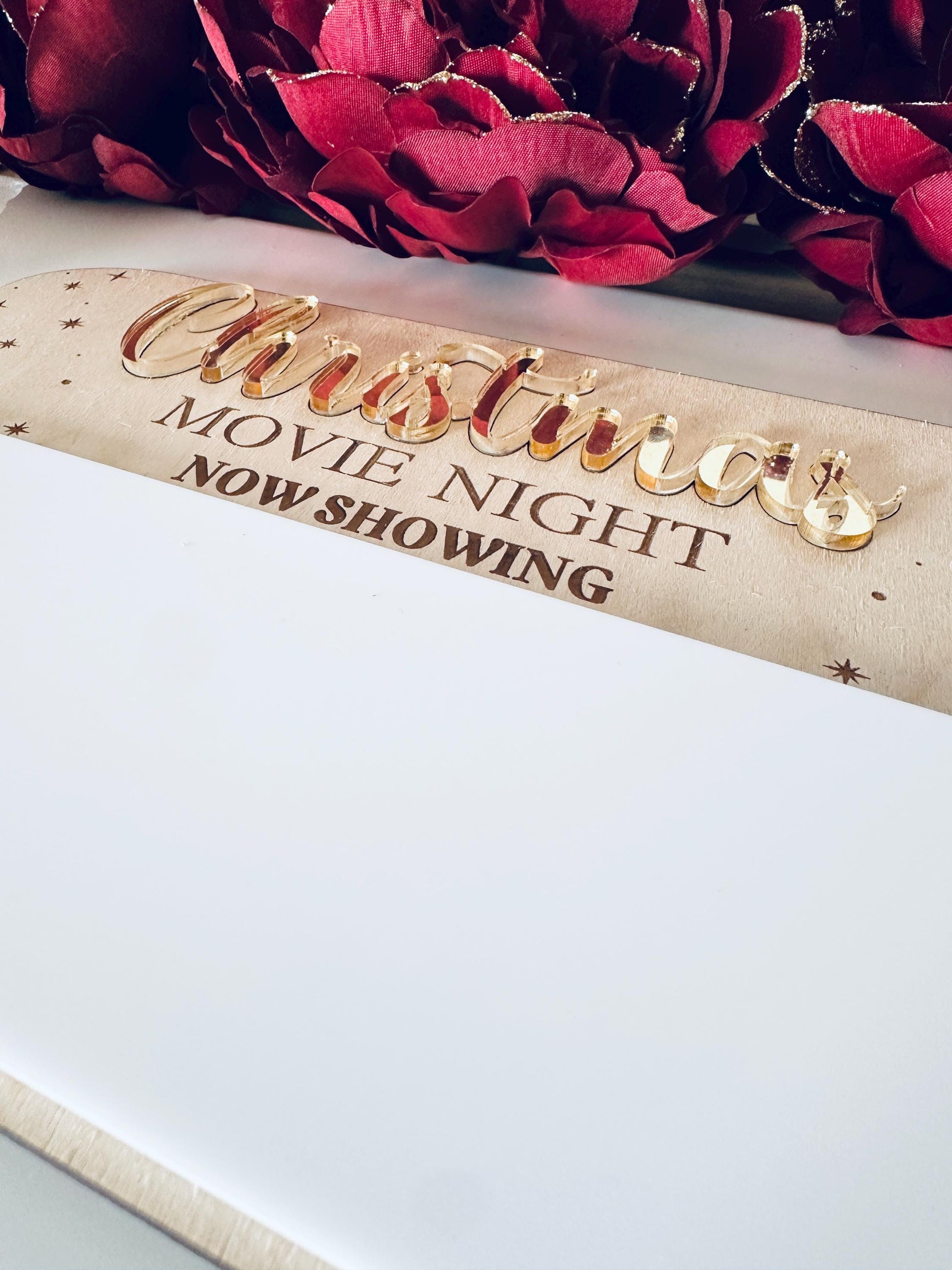 Floral Acrylic Dangle Earrings: Red White Blue 4th of July