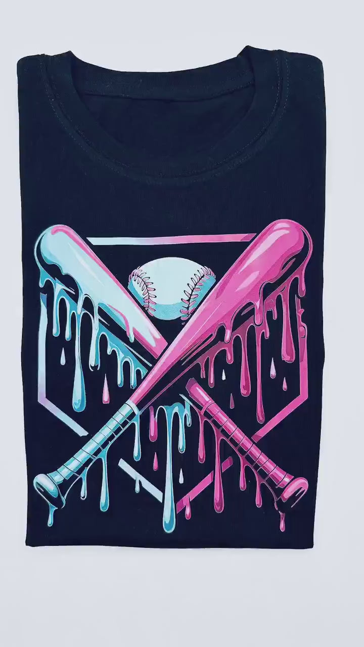 Youth Baseball Shirt | Bella Canvas Tee | Sports Graphic Tee for Kids | Softball Shirt | Boys Girls Game Day Shirt | Handmade DTF Print